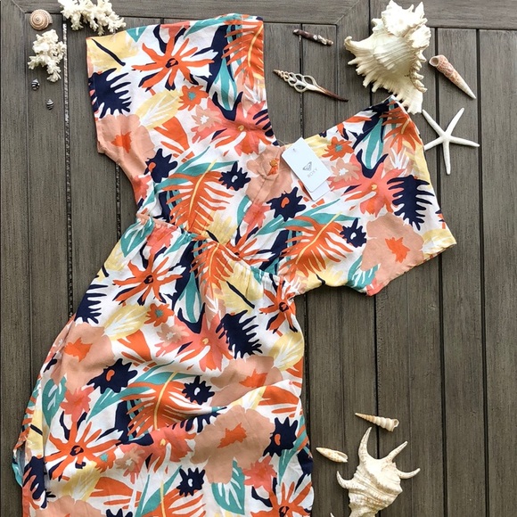 🌴🌼ROXY- FLAMINGO SHADES DRESS🌼🌴 - Picture 14 of 16